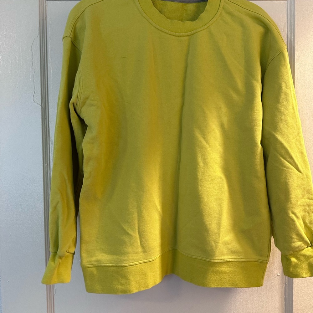 Yellow Crewneck Sweatshirt